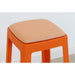 Origin Base Stool Signal Orange 400x400x440mm (2 Pack) Origin