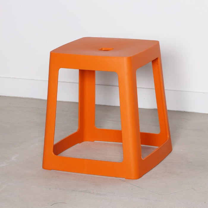 Origin Base Stool Signal Orange 400x400x440mm (2 Pack) Origin