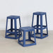 Origin Base Stool Violet Blue 400x400x440mm (2 Pack) Origin