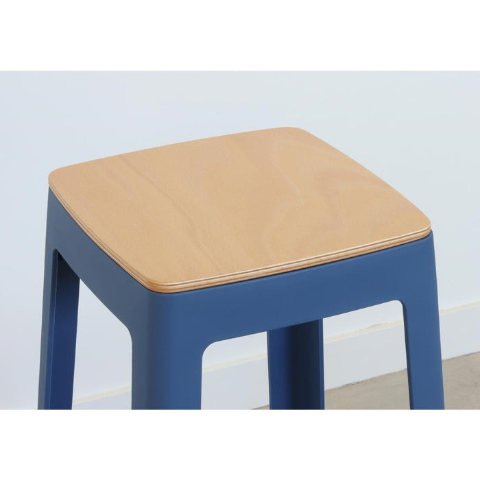 Origin Base Stool Violet Blue 400x400x440mm (2 Pack) Origin