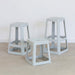 Origin Base Stool Light Grey 400x400x440mm (2 Pack) Origin