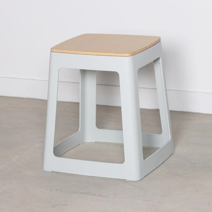 Origin Base Stool Light Grey 400x400x440mm (2 Pack) Origin