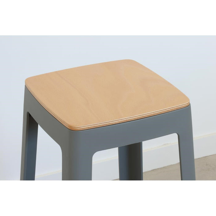 Origin Base Stool Mouse Grey 400x400x440mm (2 Pack) Origin