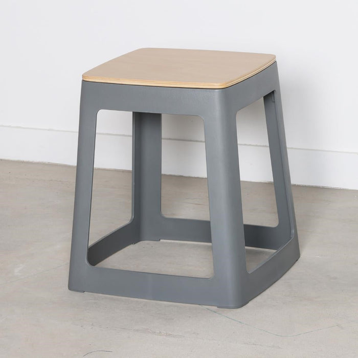 Origin Base Stool Mouse Grey 400x400x440mm (2 Pack) Origin