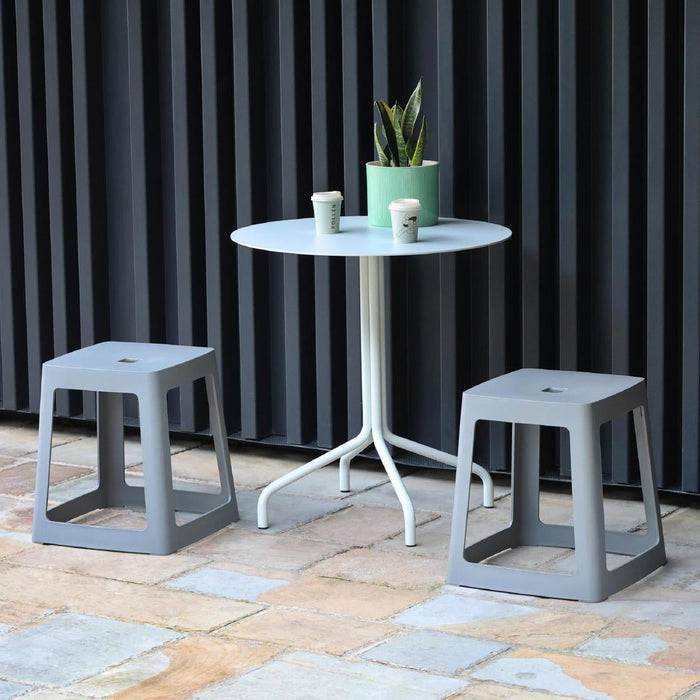 Origin Base Stool Mouse Grey 400x400x440mm (2 Pack) Origin