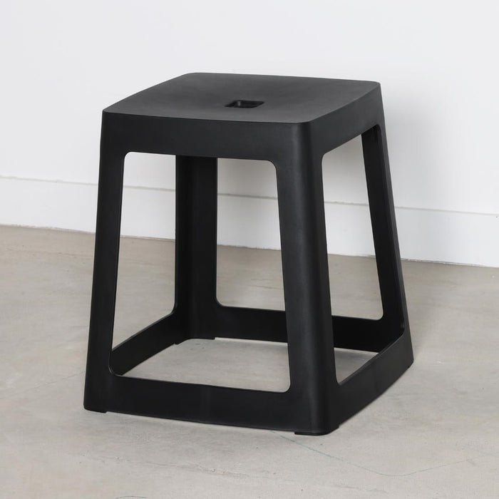 Origin Base Stool Traffic Black 400x400x440mm (2 Pack) Origin