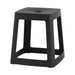 Origin Base Stool Traffic Black 400x400x440mm (2 Pack) Origin