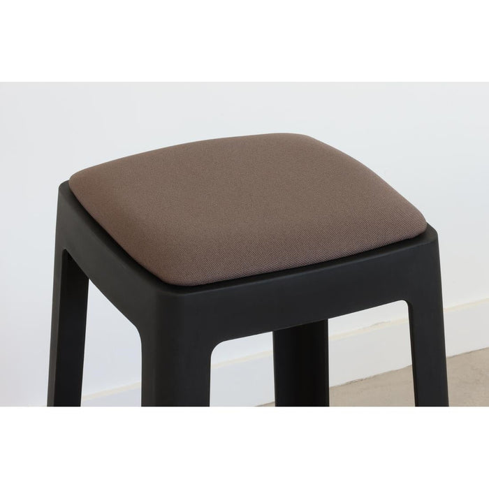 Origin Base Stool Traffic Black 400x400x440mm (2 Pack) Origin