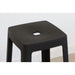 Origin Base Stool Traffic Black 400x400x440mm (2 Pack) Origin