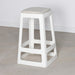 Origin Base Mid Stool Traffic White 430x430x650mm (2 Pack) Origin