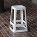 Origin Base Mid Stool Traffic White 430x430x650mm (2 Pack) Origin