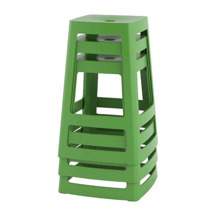 Origin Base Mid Stool May Green 430x430x650mm (2 Pack) Origin