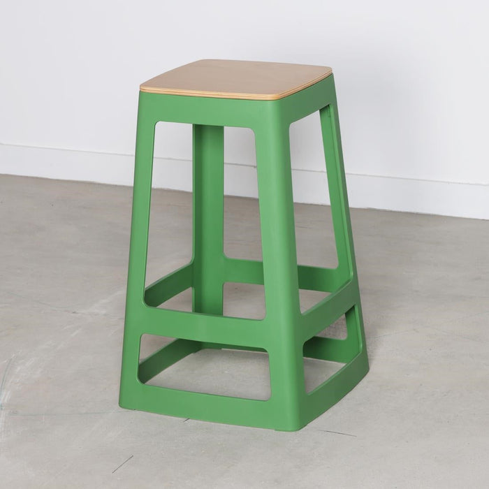 Origin Base Mid Stool May Green 430x430x650mm (2 Pack) Origin