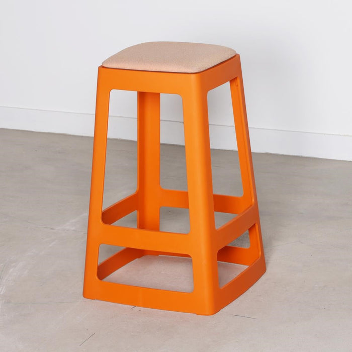 Origin Base Mid Stool Signal Orange 430x430x560mm (2 Pack) Origin
