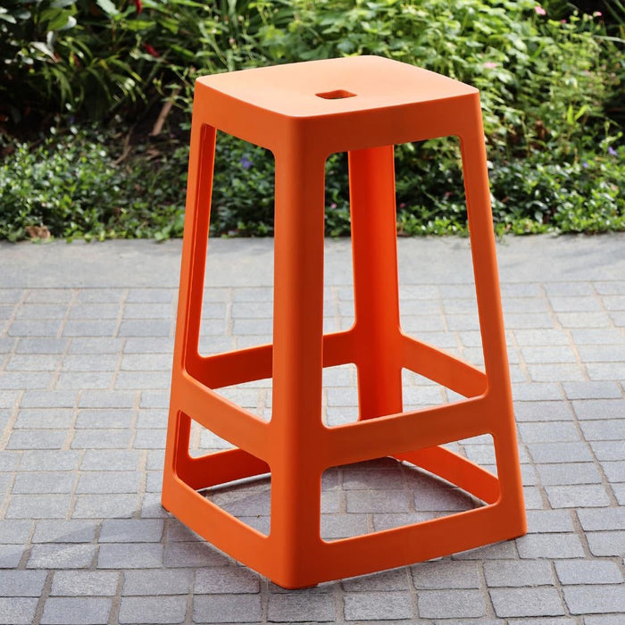 Origin Base Mid Stool Signal Orange 430x430x560mm (2 Pack) Origin