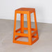 Origin Base Mid Stool Signal Orange 430x430x560mm (2 Pack) Origin
