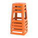 Origin Base Mid Stool Signal Orange 430x430x560mm (2 Pack) Origin