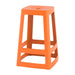 Origin Base Mid Stool Signal Orange 430x430x560mm (2 Pack) Origin