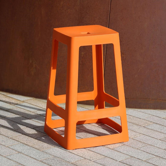 Origin Base Mid Stool Signal Orange 430x430x560mm (2 Pack) Origin