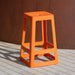 Origin Base Mid Stool Signal Orange 430x430x560mm (2 Pack) Origin
