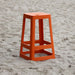Origin Base Mid Stool Signal Orange 430x430x560mm (2 Pack) Origin