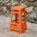 Origin Base Mid Stool Signal Orange 430x430x560mm (2 Pack) Origin