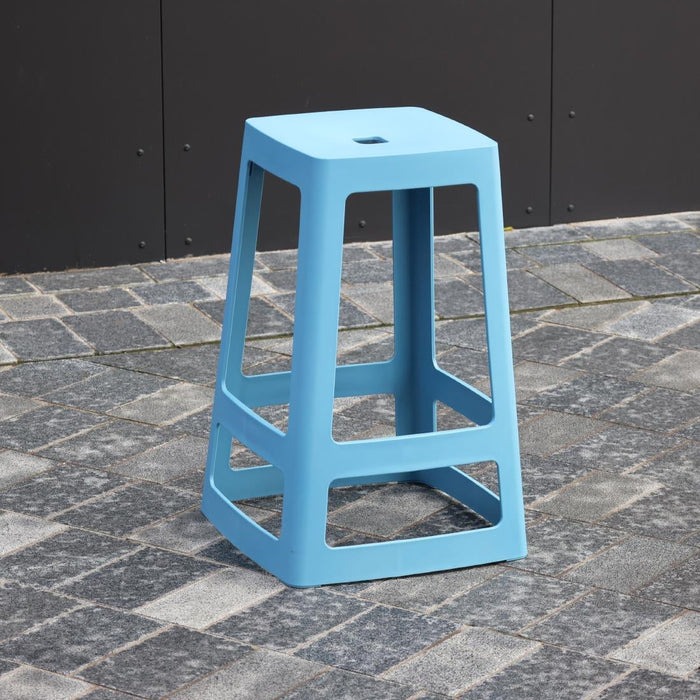 Origin Base Mid Stool Pastel Blue 430x430x560mm (2 Pack) Origin