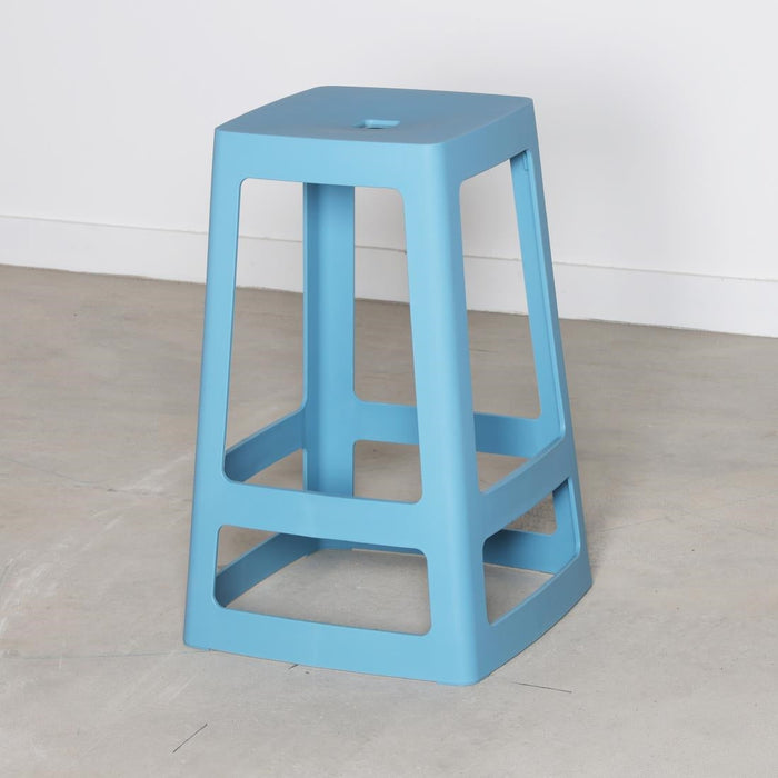 Origin Base Mid Stool Pastel Blue 430x430x560mm (2 Pack) Origin