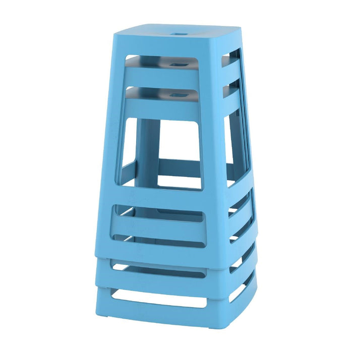 Origin Base Mid Stool Pastel Blue 430x430x560mm (2 Pack) Origin