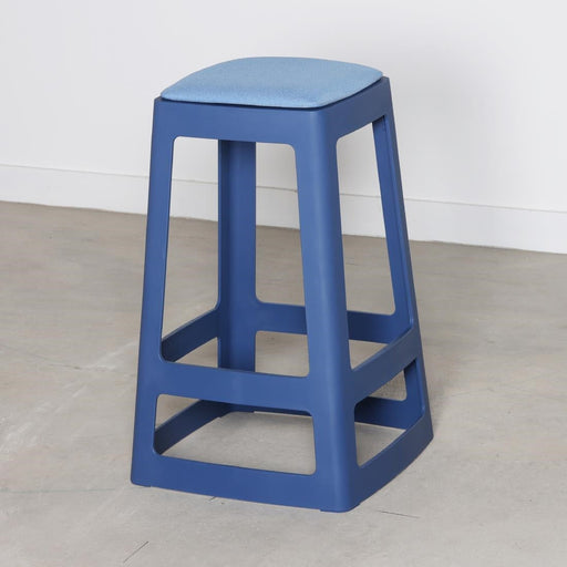 Origin Base Mid Stool Violet Blue 430x430x560mm (2 Pack) Origin