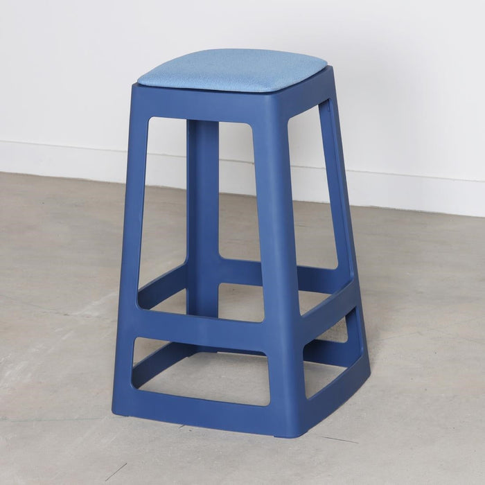 Origin Base Mid Stool Violet Blue 430x430x560mm (2 Pack) Origin