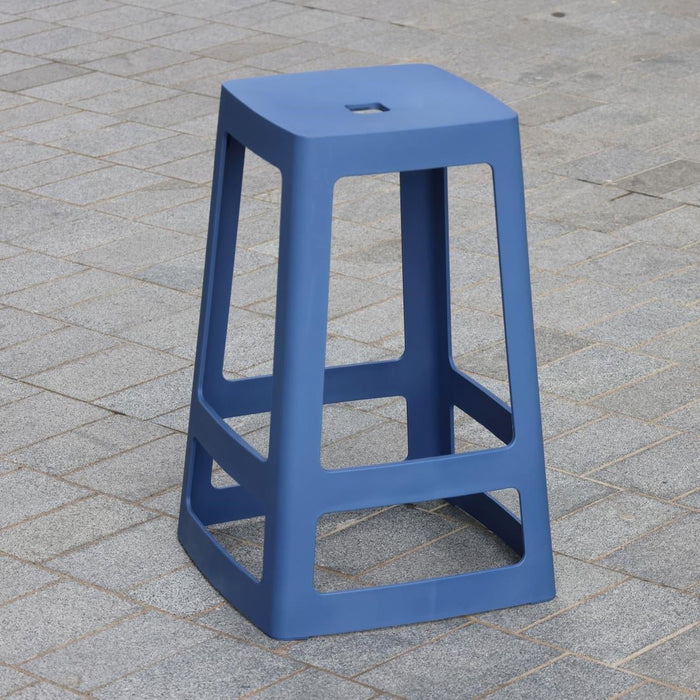 Origin Base Mid Stool Violet Blue 430x430x560mm (2 Pack) Origin
