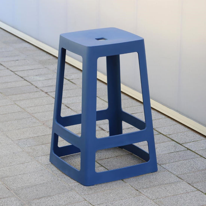 Origin Base Mid Stool Violet Blue 430x430x560mm (2 Pack) Origin