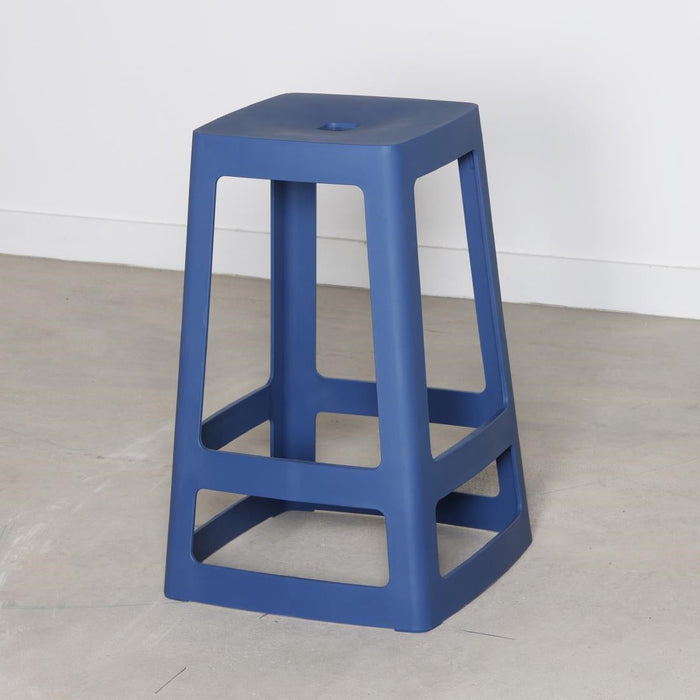 Origin Base Mid Stool Violet Blue 430x430x560mm (2 Pack) Origin
