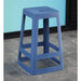 Origin Base Mid Stool Violet Blue 430x430x560mm (2 Pack) Origin
