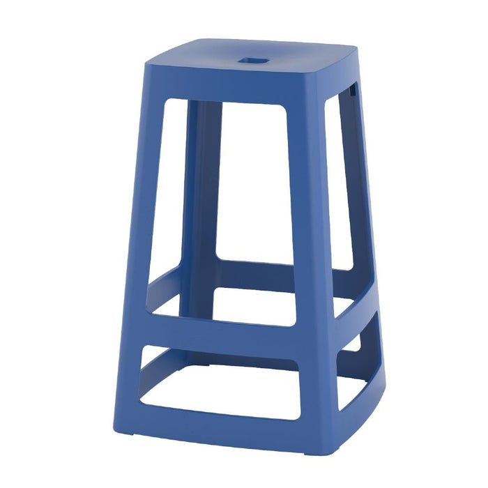 Origin Base Mid Stool Violet Blue 430x430x560mm (2 Pack) Origin