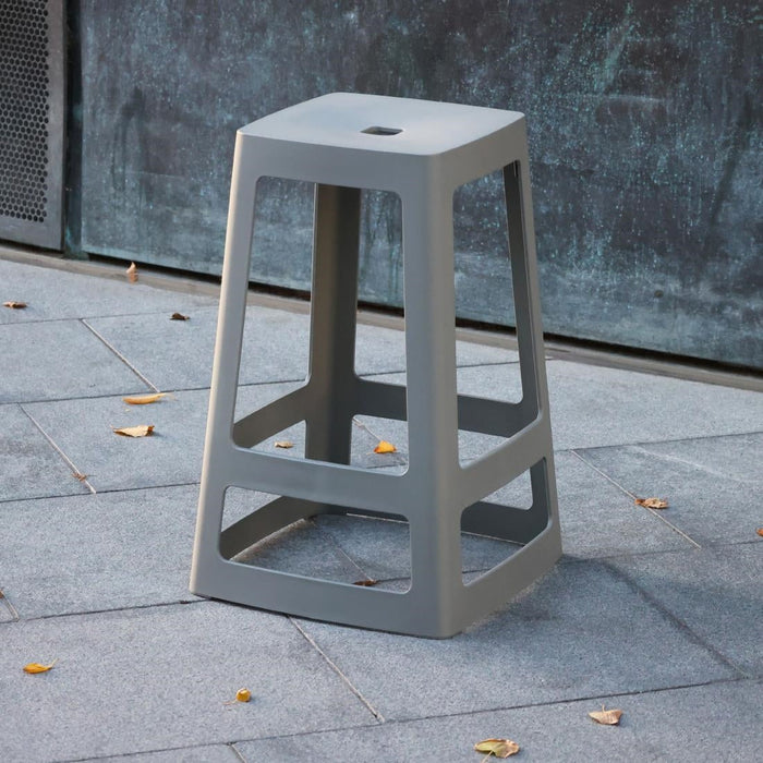 Origin Base Mid Stool Light Grey 430x430x560mm (2 Pack) Origin