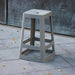 Origin Base Mid Stool Light Grey 430x430x560mm (2 Pack) Origin