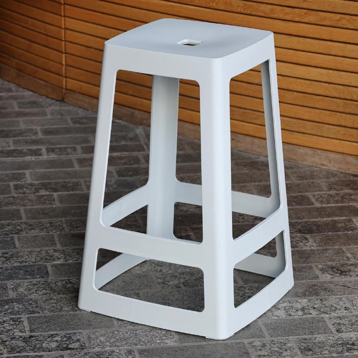 Origin Base Mid Stool Light Grey 430x430x560mm (2 Pack) Origin