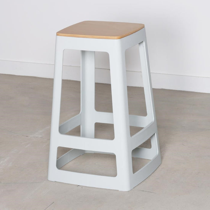 Origin Base Mid Stool Light Grey 430x430x560mm (2 Pack) Origin