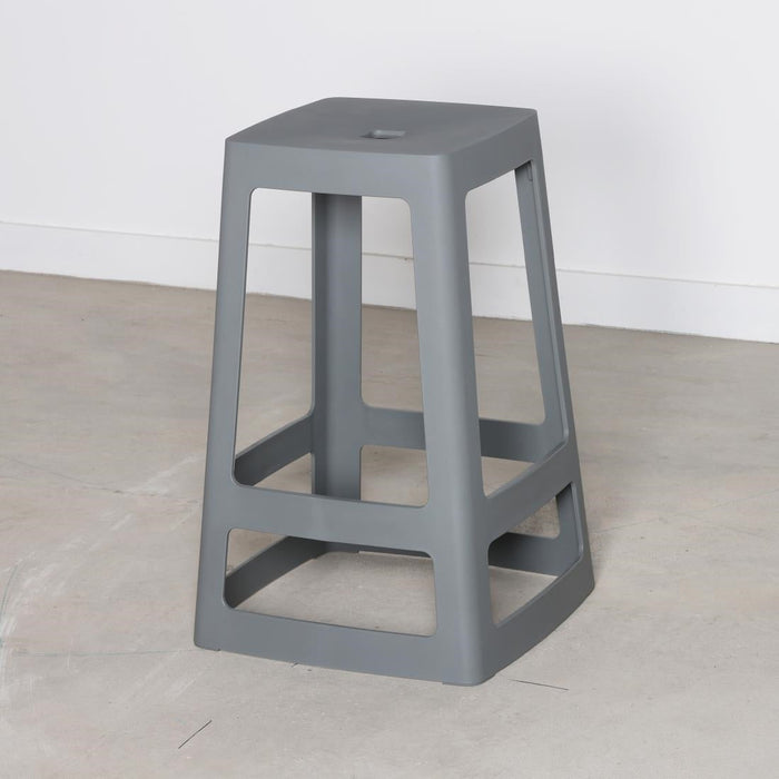 Origin Base Mid Stool Mouse Grey 430x430x560mm (2 Pack) Origin