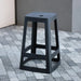 Origin Base Mid Stool Traffic Black 430x430x560mm (2 Pack) Origin