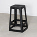 Origin Base Mid Stool Traffic Black 430x430x560mm (2 Pack) Origin