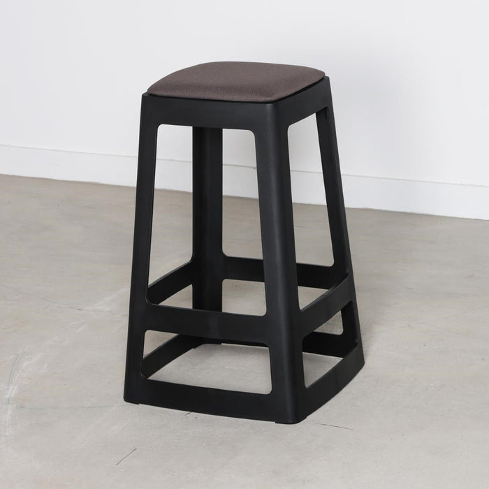 Origin Base Mid Stool Traffic Black 430x430x560mm (2 Pack) Origin