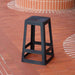 Origin Base Mid Stool Traffic Black 430x430x560mm (2 Pack) Origin