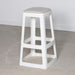 Origin Base High Stool Traffic White 440x440x750mm (2 Pack) Origin