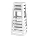 Origin Base High Stool Traffic White 440x440x750mm (2 Pack) Origin