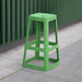 Origin Base High Stool May Green 450x450x750mm (2 Pack) Origin