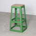 Origin Base High Stool May Green 450x450x750mm (2 Pack) Origin