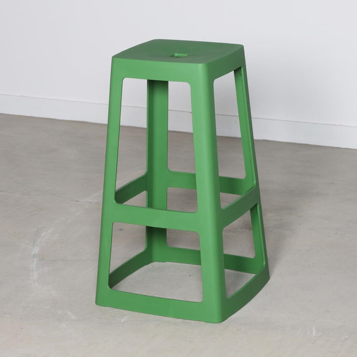 Origin Base High Stool May Green 450x450x750mm (2 Pack) Origin